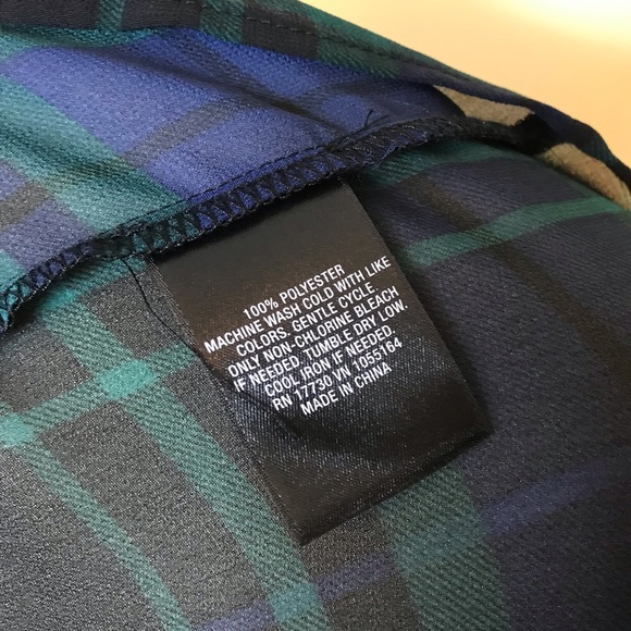 NWT a new day Plaid Blouse - Picture 8 of 8